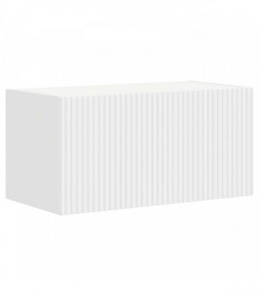 vidaXL TV Cabinet Set 4 pcs White Engineered Wood