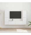 vidaXL TV Cabinet Set 6 pcs 31 x 30 x 60 cm White