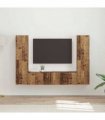 vidaXL TV Cabinet Set 6 pcs 31 x 30 x 60 cm Old Wood