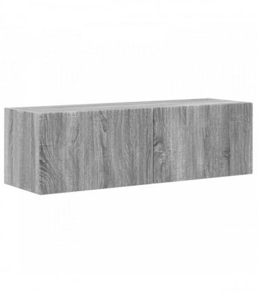 vidaXL TV Cabinet Set 4 pcs Grey Sonoma Engineered Wood