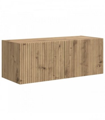 vidaXL TV Cabinet Set 4 pcs Artisan Oak Engineered Wood