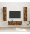vidaXL TV Cabinet Set 6 pcs 31 x 30 x 60 cm Smoked Oak