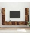 vidaXL TV Cabinet Set 8 pcs 31 x 30 x 60 cm Old Wood