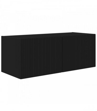 vidaXL TV Cabinet 8 pcs 98 x 31 x 29.5 cm Black