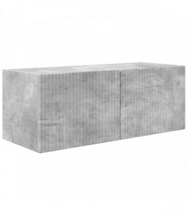 vidaXL TV Cabinet 8 pcs 98 x 31 x 29.5 cm Concrete Grey