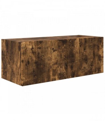 vidaXL TV Cabinet 8 pcs 98 x 31 x 29.5 cm Smoked Oak