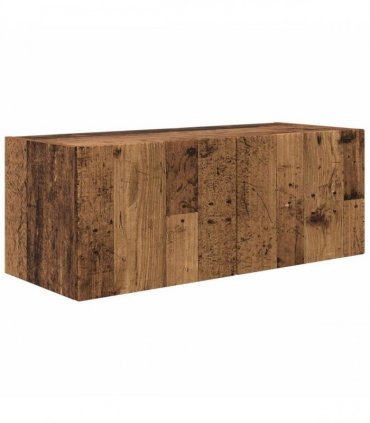 vidaXL TV Cabinet 8 pcs 98 x 31 x 29.5 cm Old Wood