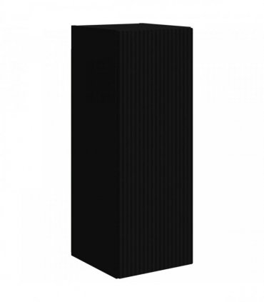 vidaXL TV Cabinet Set 4 pcs Black Engineered Wood