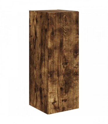 vidaXL TV Cabinet Set 4 pcs Smoked Oak Engineered Wood