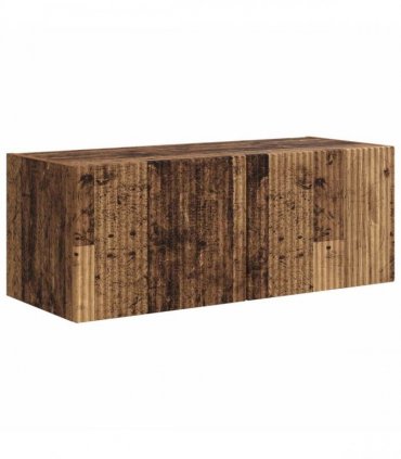 vidaXL TV Cabinet Set 4 pcs Old Wood Engineered Wood