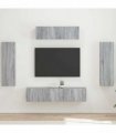 vidaXL TV Cabinet 5 pcs Grey Sonoma