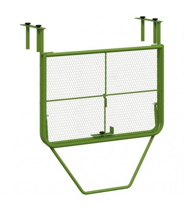 vidaXL Balcony Table Green 60x40 cm Steel