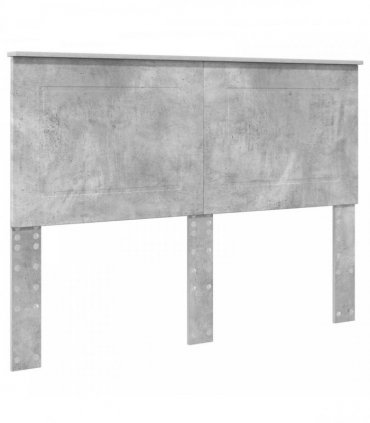 vidaXL Bed Frame Concerte Grey 150 x 200 cm Solid Pine Wood