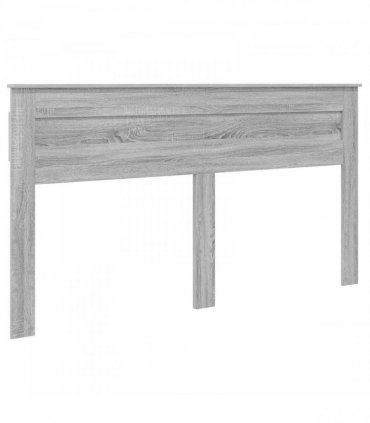 vidaXL Bed Frame with Storage Grey Sonoma 200 x 200 cm Solid Pine Wood