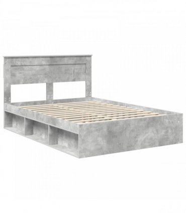 vidaXL Bed Frame with Headboard Concerte 160 x 200 cm Solid Pine Wood