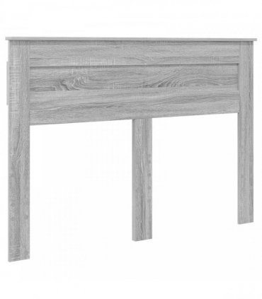 vidaXL Bed Frame Grey Sonoma 140 x 190 cm Engineered Wood