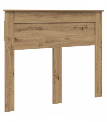 vidaXL Bed Frame Artisan-Eiche 120 x 190 cm Engineered Wood