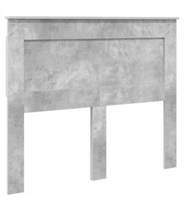 vidaXL Bed Frame Plain Concerte Grey 135 x 190 cm Solid Pine Wood