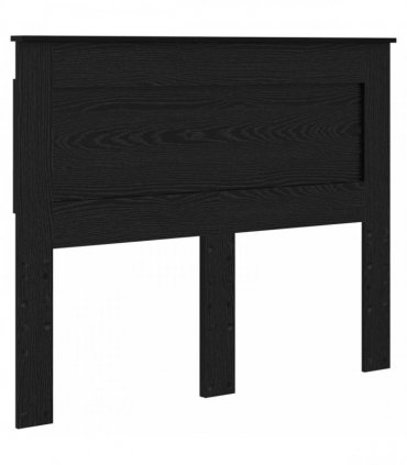 vidaXL Bed Frame Black 120 x 200 cm Engineered Wood