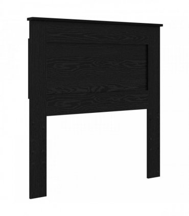 vidaXL Bed Frame Black Oak 90 x 200 cm Engineered Wood