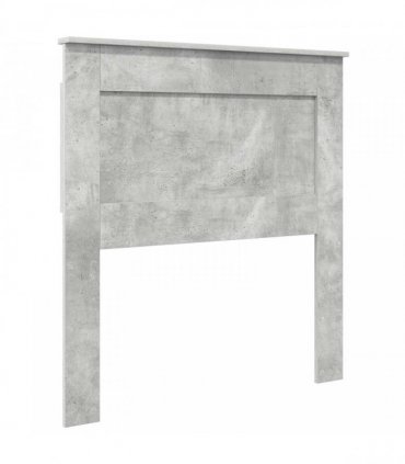 vidaXL Bed Frame Concrete Grey 100 x 200 cm Engineered Wood