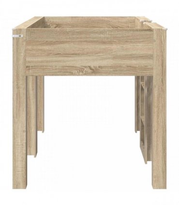 vidaXL Bunk Bed for Kids Sonoma Oak 80 x 200 cm Engineered wood