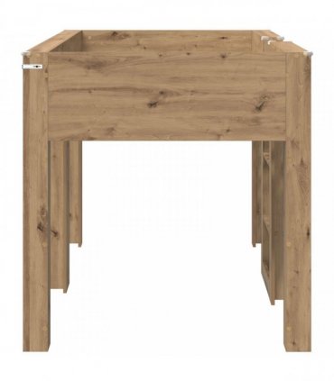 vidaXL Bunk Bed for Kids Artisan Oak 100 x 200 cm Engineered wood