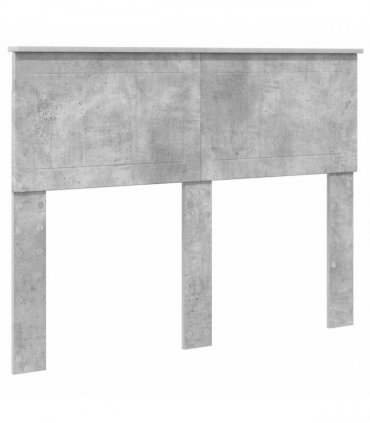 vidaXL Bed Frame Concerte Grey 135 x 190 cm Solid Pine Wood