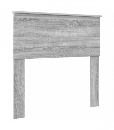 vidaXL Bed Frame Grey Sonoma 90 x 200 cm Solid Pine Wood