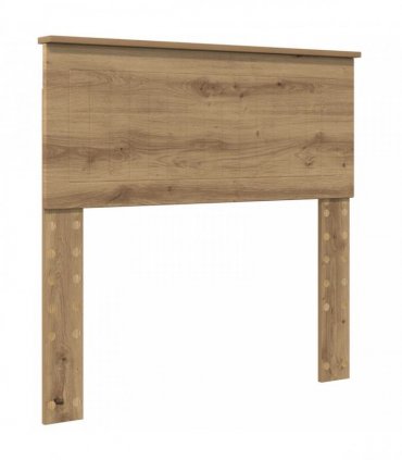 vidaXL Bed Frame Artisan Oak 90 x 200 cm Solid Pine Wood