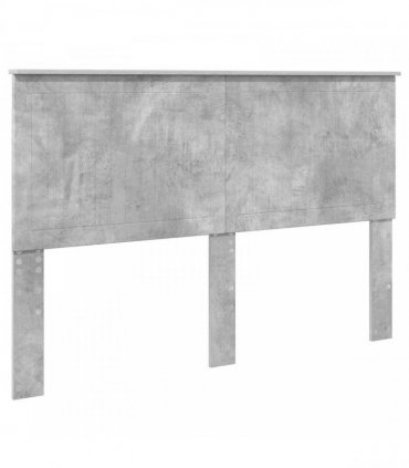 vidaXL Bed Frame Concerte Grey 150 x 200 cm Solid Pine Wood