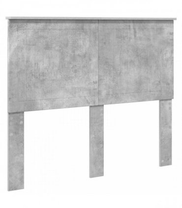 vidaXL Bed Frame Concerte Grey 135 x 190 cm Solid Pine Wood