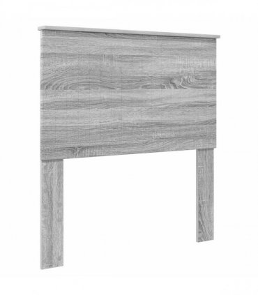 vidaXL Bed Frame Grey Sonoma 90 x 190 cm Solid Pine Wood