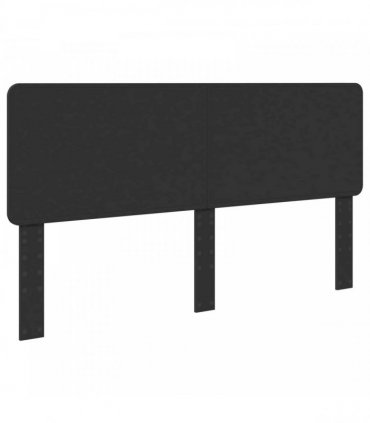 vidaXL Bed Frame with Headboard Black 180 x 200 cm Solid Pine Wood