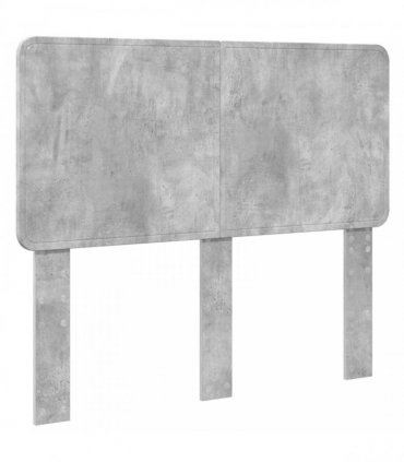 vidaXL Bed Frame Concerte Grey 135 x 190 cm Solid Pine Wood