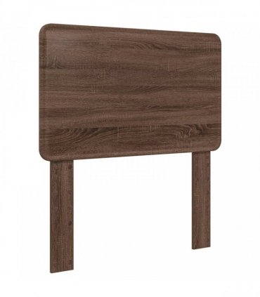 vidaXL Bed Frame with Drawer Brown Oak 75 x 190 cm Engineered Wood