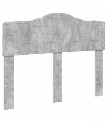 vidaXL Bed Frame Concerte Grey 135 x 190 cm Solid Pine Wood