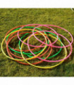 Hula Hoop 75cm Diameter Single Pure Color Strong Tube Durable Unisex Fit