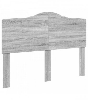 vidaXL Bed Frame Grey Sonoma 160 x 200 cm Solid Pine Wood