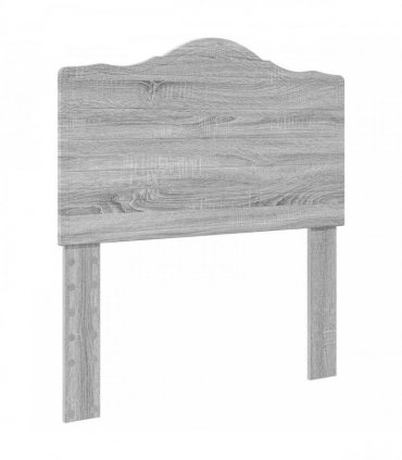 vidaXL Bed Frame Grey sonoma 90 x 190 cm Solid Pine Wood