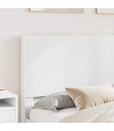 vidaXL Bed Frame with Storage and Headboard White 160 x 200 cm
