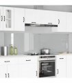 vidaXL Kitchen Backsplash 2 pcs Transparent 110 x 60 cm Tempered Glass