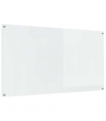 vidaXL Kitchen Backsplash 2 pcs Transparent 110 x 60 cm Tempered Glass