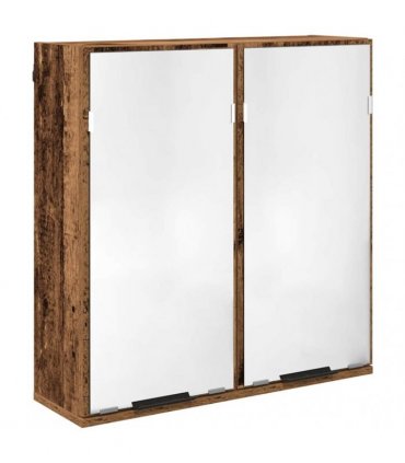 vidaXL Bathroom Cabinet Set 3 pcs Old Wood Engineered Wood