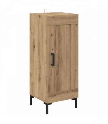 vidaXL Highboard Artisan Oak 34.5 x 34 x 180 cm Engineered Wood