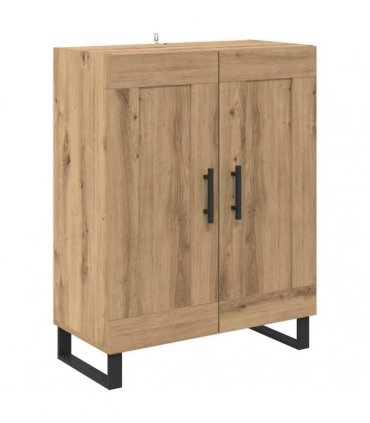 vidaXL Sideboard 2 pcs Artisan Oak 69.5 x 34 x 180 cm Engineered Wood