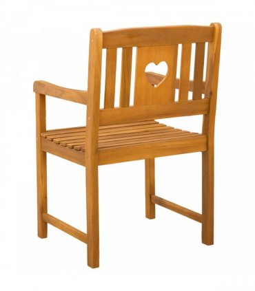 vidaXL Garden Chairs 8 pcs Natural Solid Acacia Wood