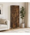 vidaXL Cabinet Set 2 pcs Smoked Oak Engineered Wood
