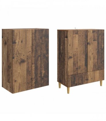 vidaXL Cabinet Set 2 pcs Engineered Wood