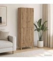 vidaXL Cabinet Set 2 pcs Artisan Oak Engineered Wood